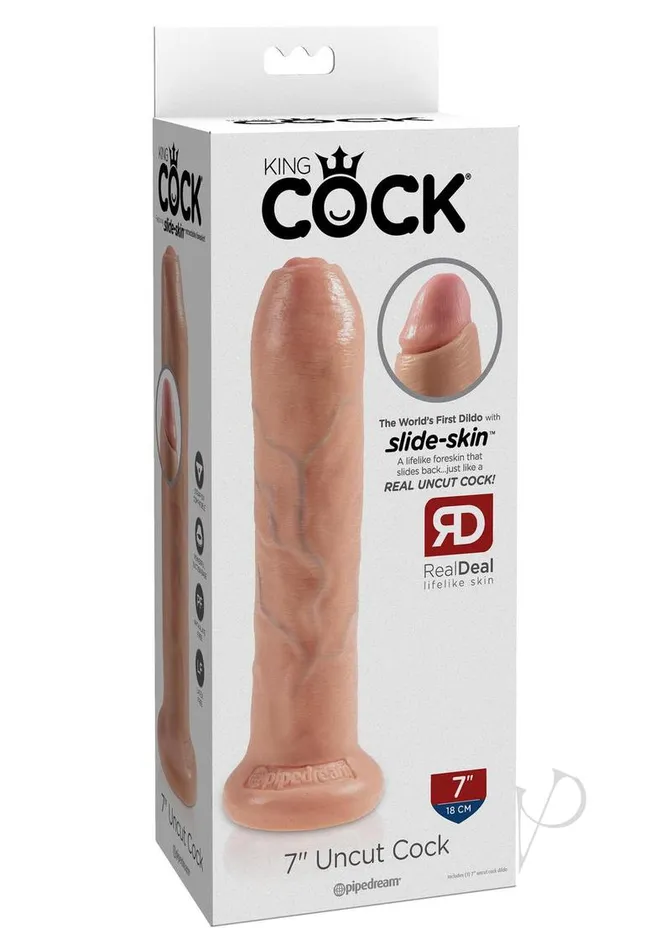 Dildos King Cock Kc 7 Uncut Flesh