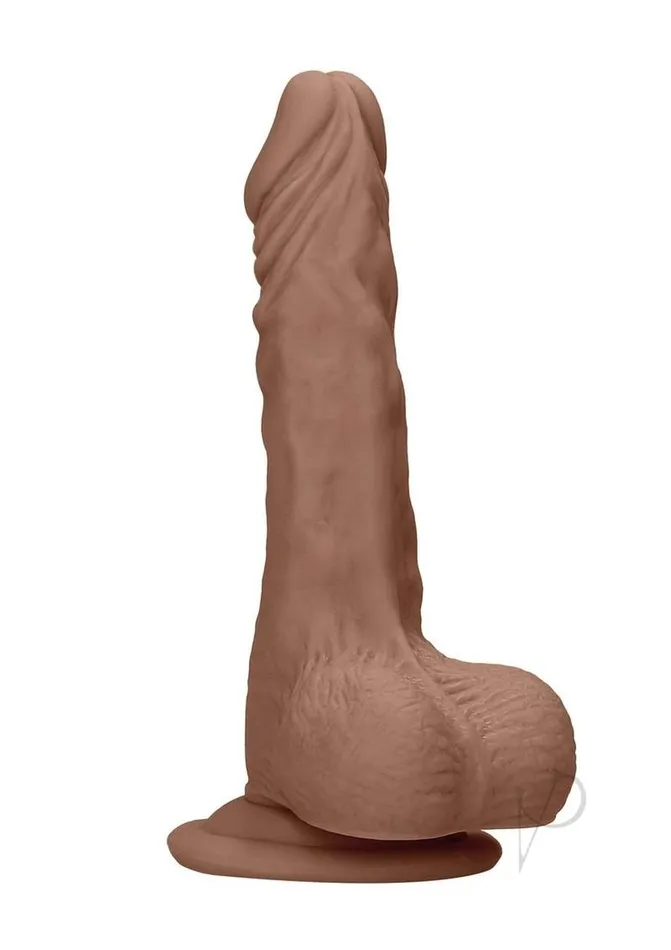 Dildos Realrock Dong With Balls 9 Tan Real Rock