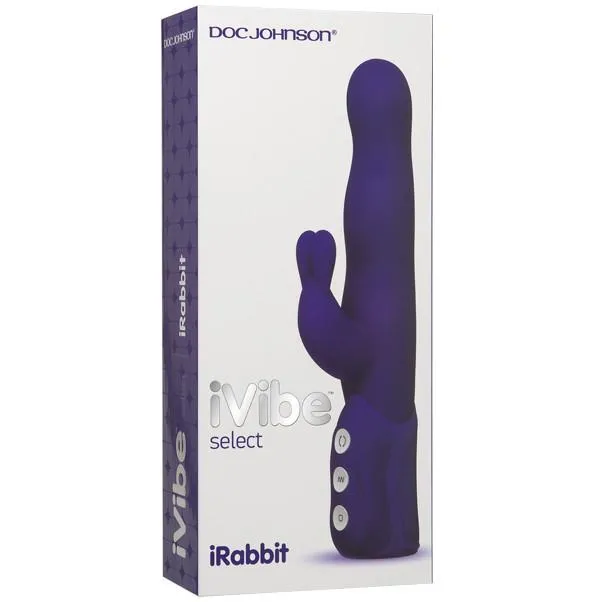 Doc Johnson iVibe Select iRabbit Luxury Silicone Waterproof Vibe Doc Johnson Female Sex Toys