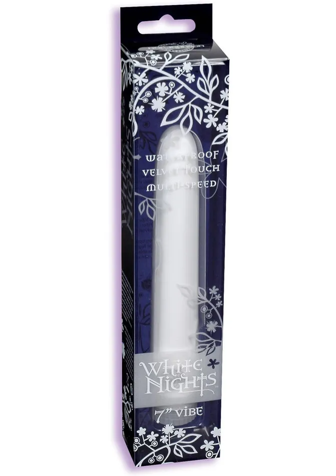 Doc Johnson Vibrators White Nights 7 Velvet Touch