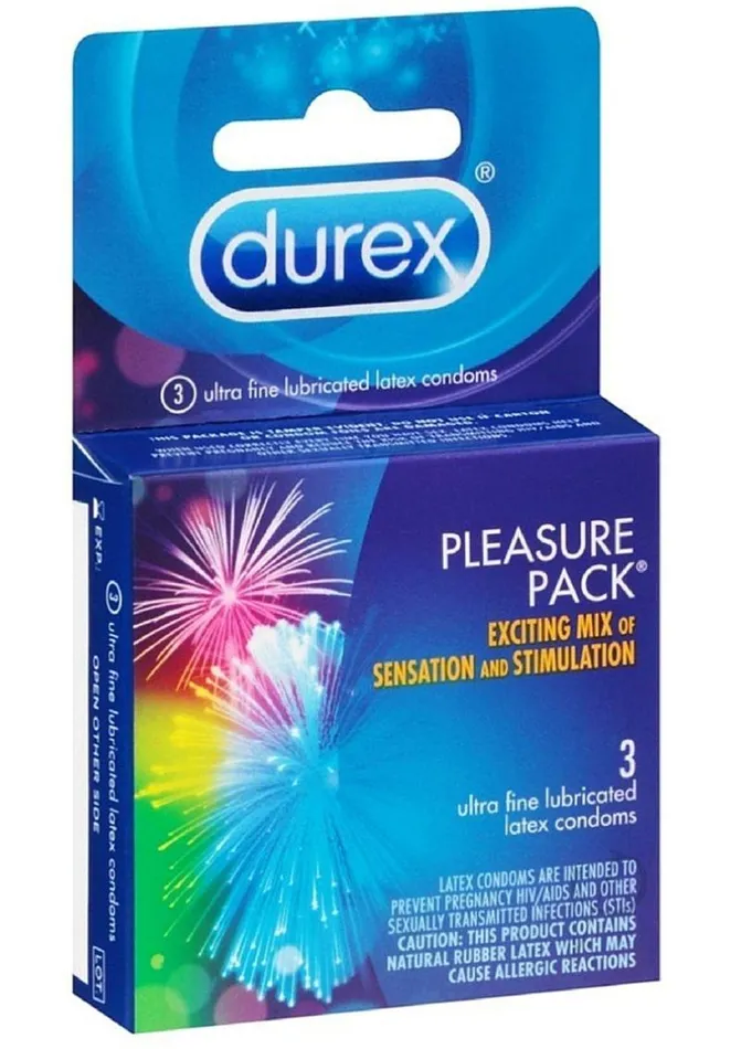 Durex Vibrators Durex Pleasure Pack 3s
