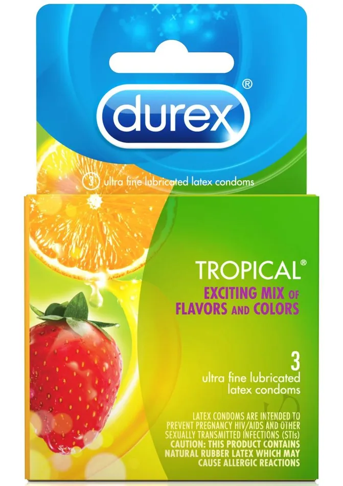 Durex Vibrators Durex Tropical 3s