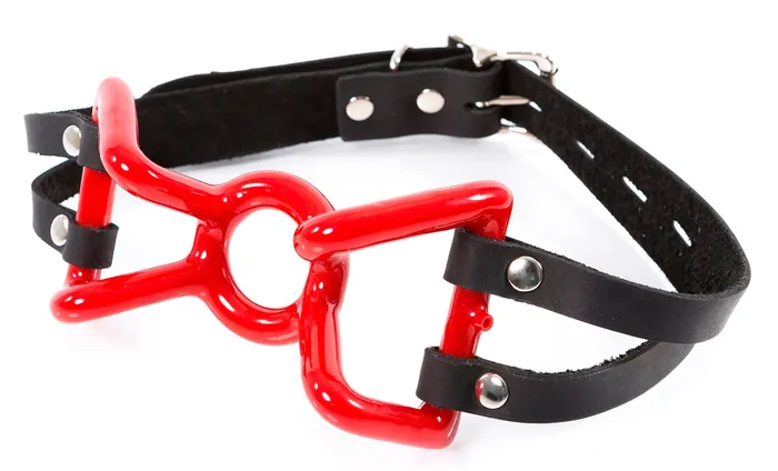 EXTREME RUBBER COATED SPIDER GAG RED fetishtoyboxcom Dildos