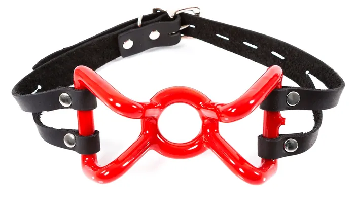 EXTREME RUBBER COATED SPIDER GAG RED fetishtoyboxcom Dildos