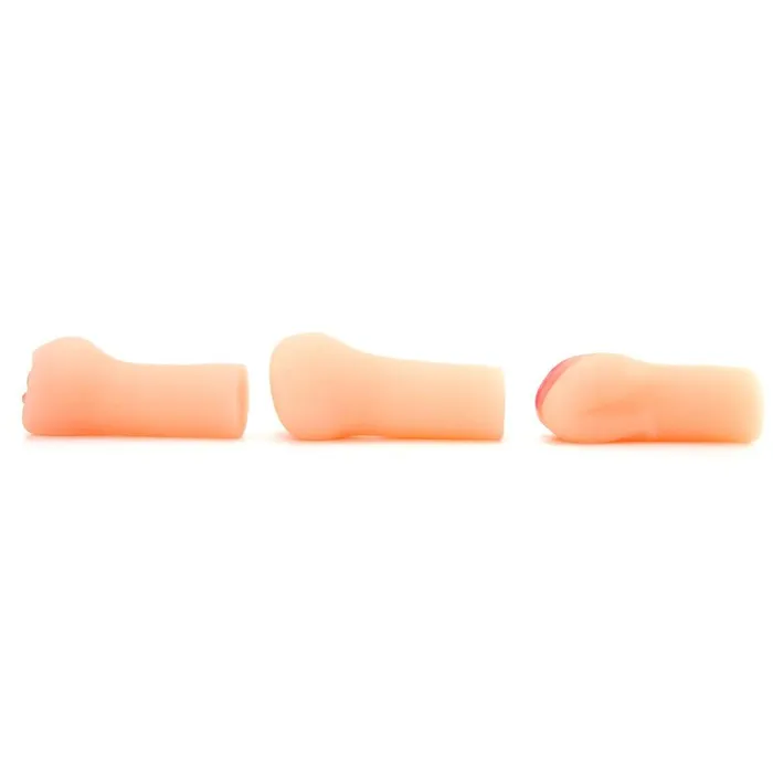 Extreme Travel Trio Masturbator Set Pipedream Male Sex Toys