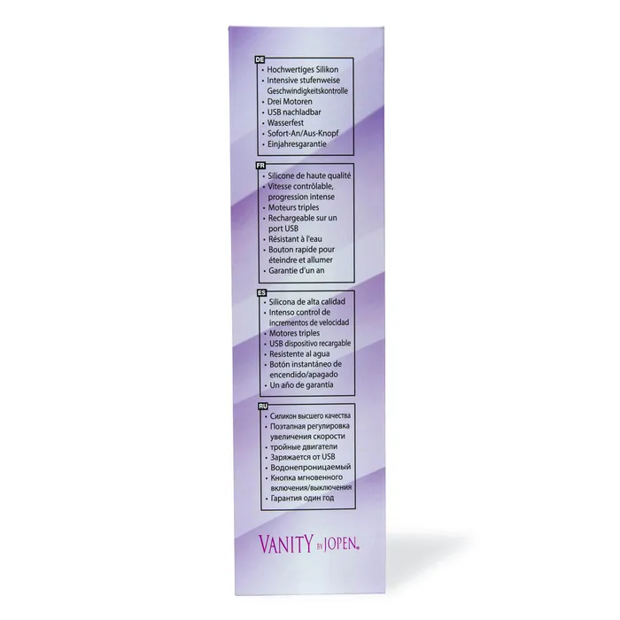 Female Sex Toys Jopen Vanity VR10 Quiet Dual Action Rabbit Vibrator