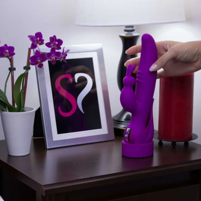Female Sex Toys Jopen Vanity VR10 Quiet Dual Action Rabbit Vibrator
