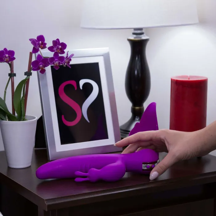 Female Sex Toys Jopen Vanity VR10 Quiet Dual Action Rabbit Vibrator