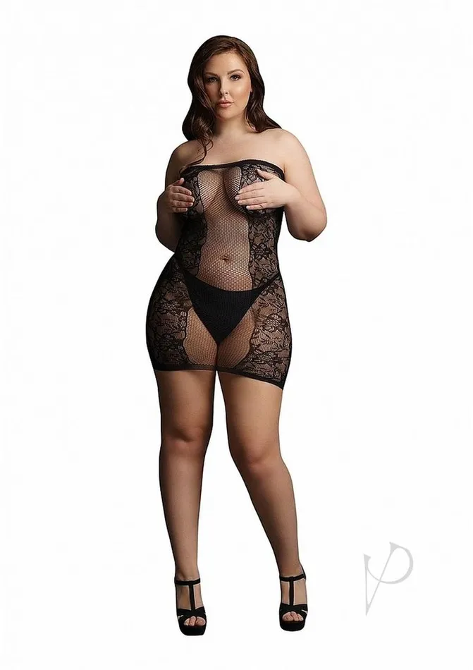 Female Sex Toys Le Desir Strapless Mini Dress Qn Blk