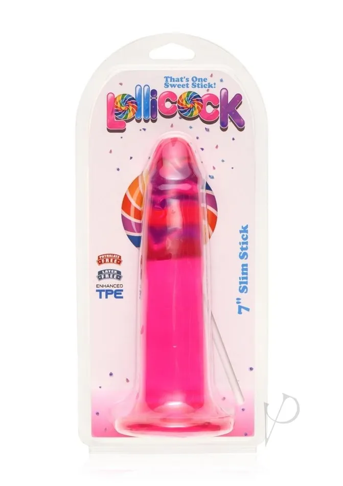 Female Sex Toys Lollicock Lollicock Slim Stick 7 Cherry Icedisc