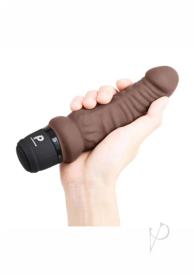 Female Sex Toys Pc Realistic Vibrator 6 Dk Brown Powercocks Female Sex Toys Pc Realistic Vibrator 6 Dk Brown Powercocks