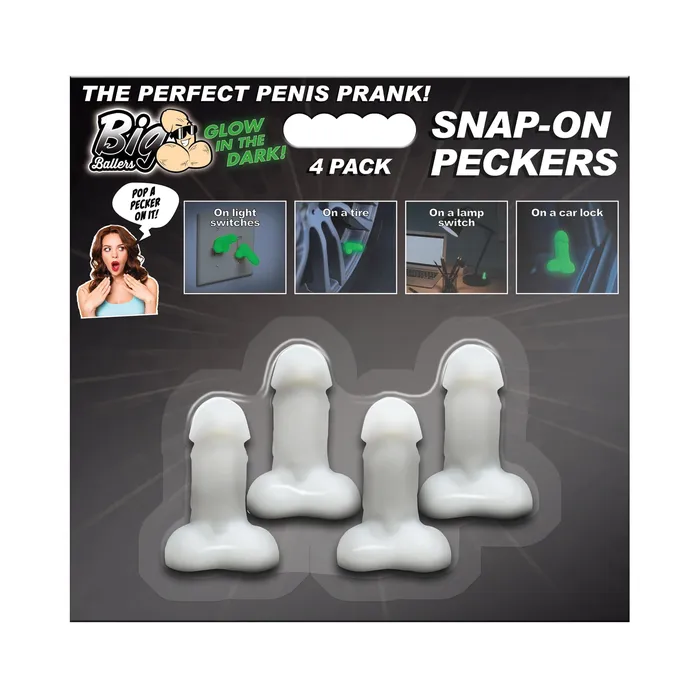 Female Sex Toys XR Brands Glow In The Dark Snapon Peckers