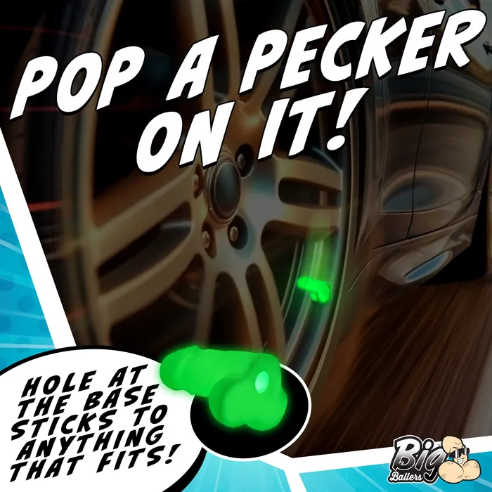 Female Sex Toys XR Brands Glow In The Dark Snapon Peckers