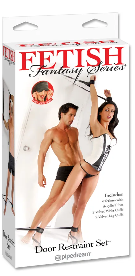 Fetish Fantasy Anal Door Restraint Set