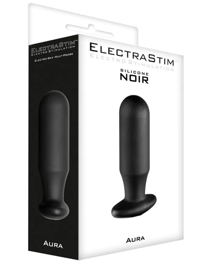 fetishtoyboxcom Anal ELECTRASTIM SILICONE NOIR AURA MULTI PROBE