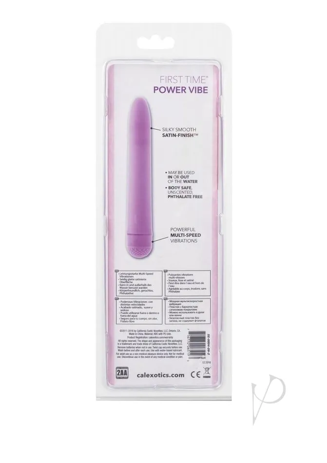 First Time First Time Power Vibe Purple Vibrators First Time First Time Power Vibe Purple Vibrators