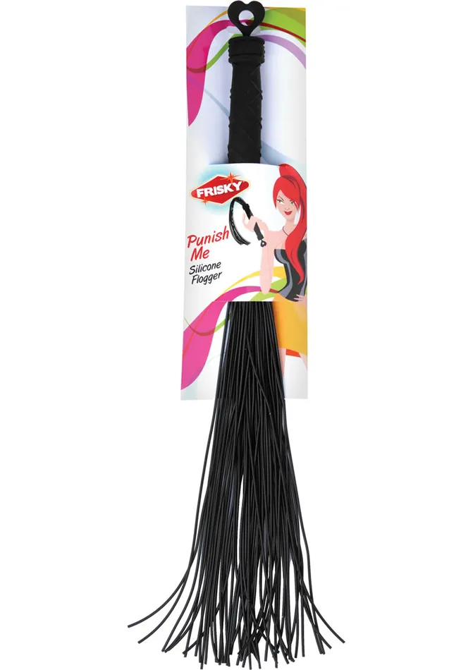 Frisky Frisky Punish Me Silicone Flogger Female Sex Toys