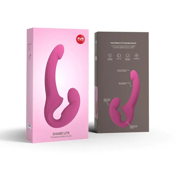 FUN FACTORY USA Dildos FUN FACTORY SHARE LITE POSABLE DOUBLESIDED DILDO FUN FACTORY USA Dildos FUN FACTORY SHARE LITE POSABLE DOUBLESIDED DILDO