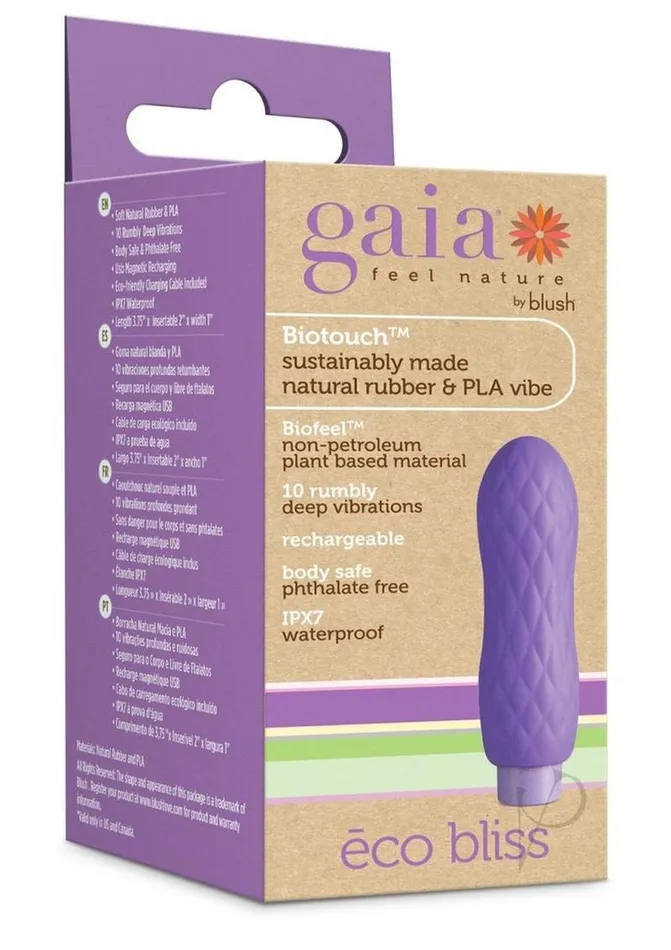 Gaia Vibrators Gaia Eco Bliss Lilac
