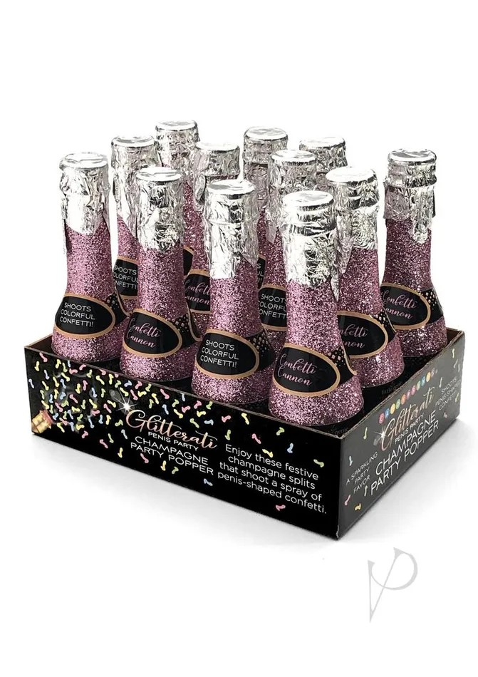 Glitterati Champagne Confetti 12disp Candyprints Party Female Sex Toys