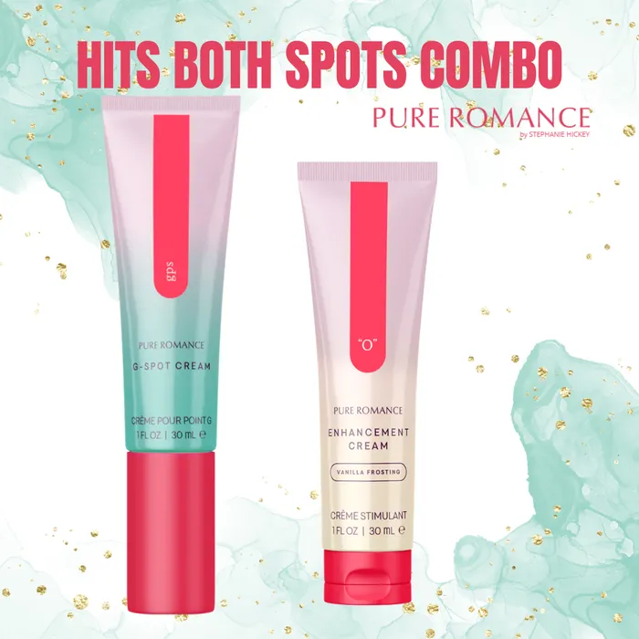 Hit The Spot Combo Pure Romance by Stephanie Hickey Female Sex Toys