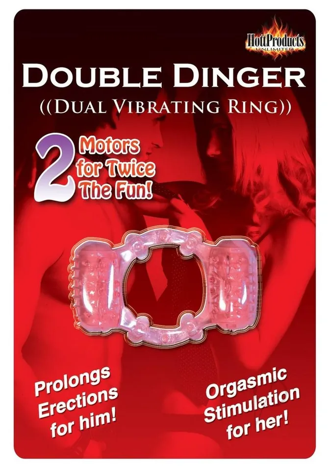 Hott Products Dildos Double Dinger Magenta