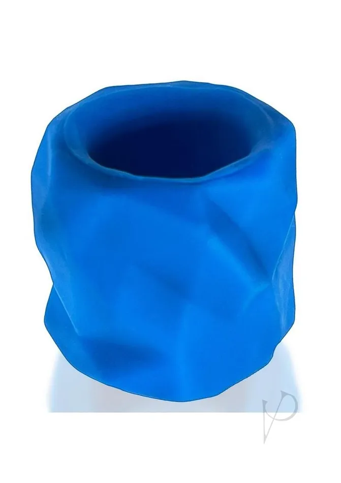 Hunkyjunk Fractal Tactile Ballstretcher Teal Ice Vibrators