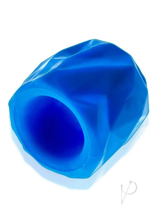 Hunkyjunk Fractal Tactile Ballstretcher Teal Ice Vibrators