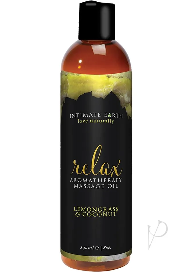 Intimate Earth Couples Relax Massage Oil 8oz