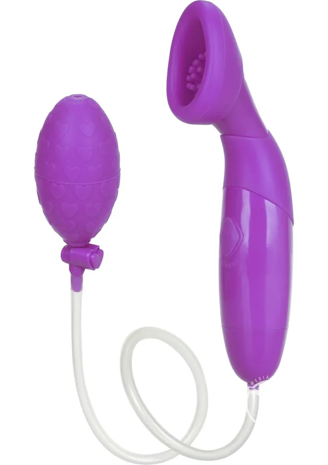 Intimate Pumps Female Sex Toys Waterproof Silicone Clitoral Pump Purple