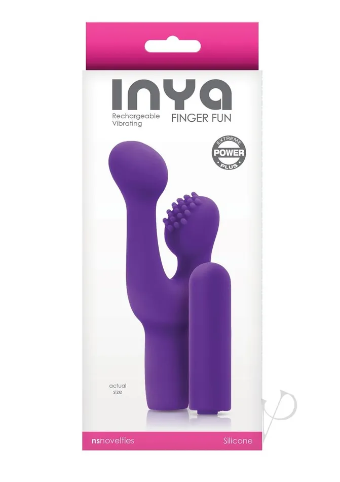 Inya Finger Fun Purpledisc Inya Vibrators