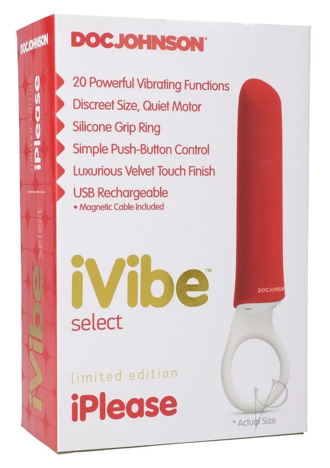 iVibe Vibrators Ivibe Select Iplease Limited Ed Red
