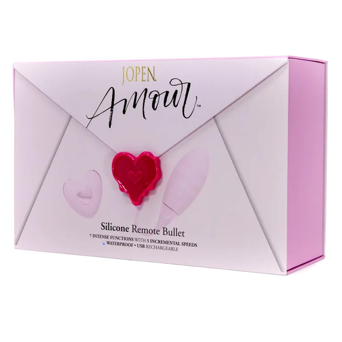 Jopen Amour Luxury 7 Function USB Rechargeable Remote Bullet Vibrator Jopen Female Sex Toys
