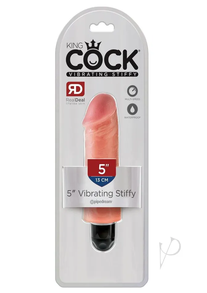 King Cock Dildos Kc 5 Vibrating Stiffy Flesh