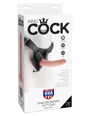 King Cock Female Sex Toys StrapOn Harness w 7 Cock King Cock King Cock Female Sex Toys StrapOn Harness w 7 Cock King Cock