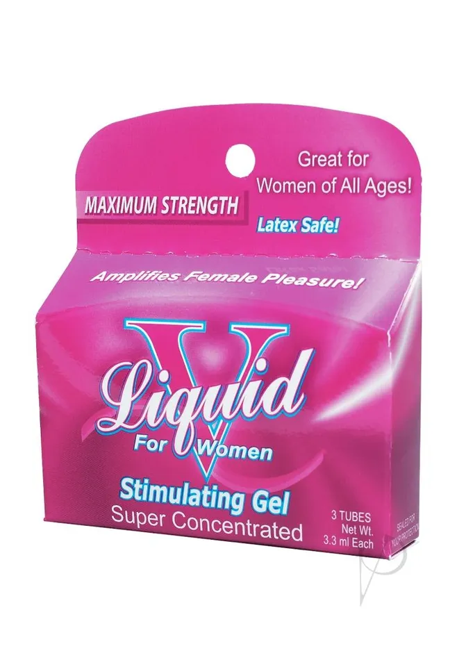 Liquid V Liquid V For Women 3pk Tubes Female Sex Toys
