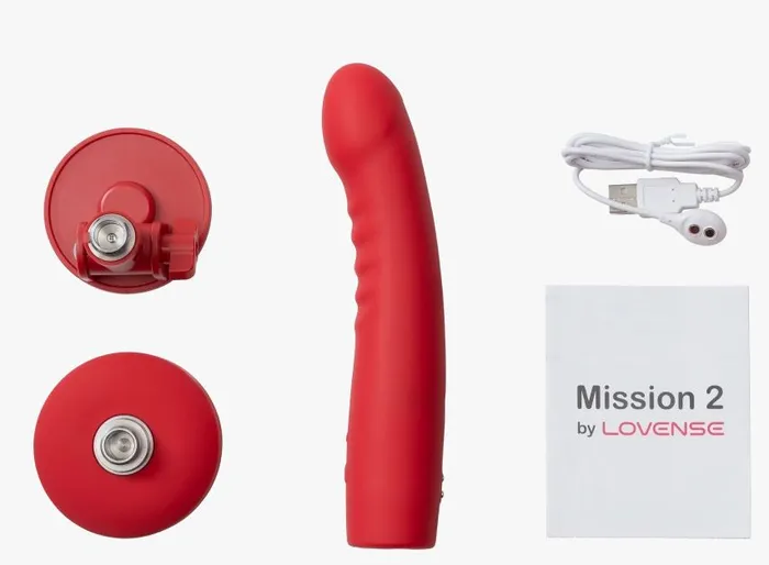 Lovense Mission 2 Vibrating Suction Cup Dildo With Advance TouchSense Technology Lovense Female Sex Toys Lovense Mission 2 Vibrating Suction Cup Dildo With Advance TouchSense Technology Lovense Female Sex Toys