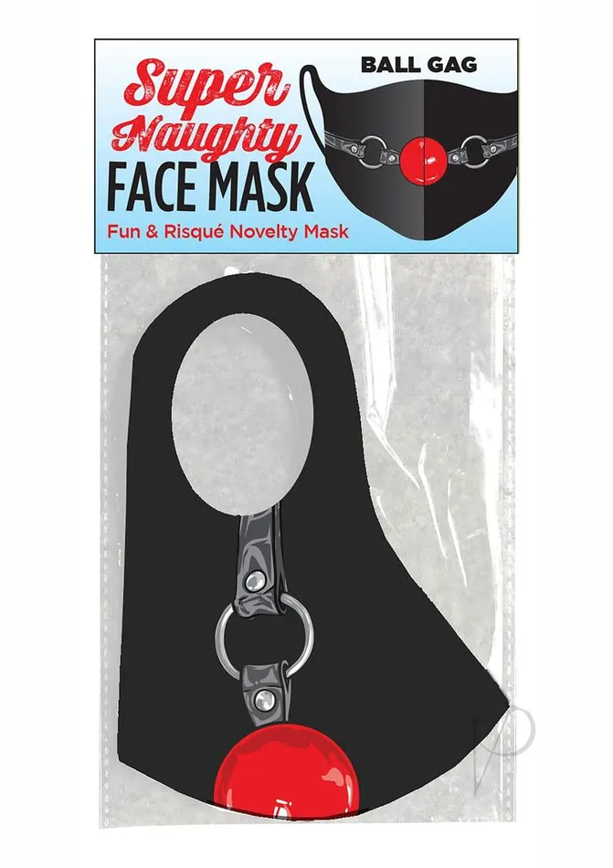 Male Sex Toys Candyprints Party Super Naughty Ball Gag Maskdisc