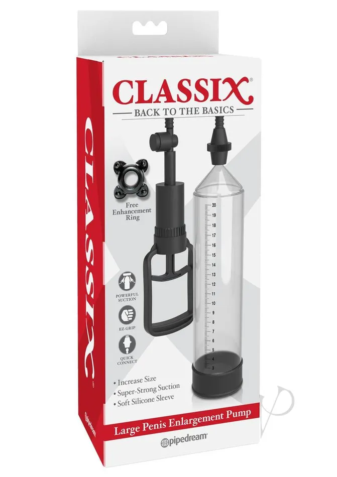 Male Sex Toys Classix Classix Large Penis Enlargement Pump
