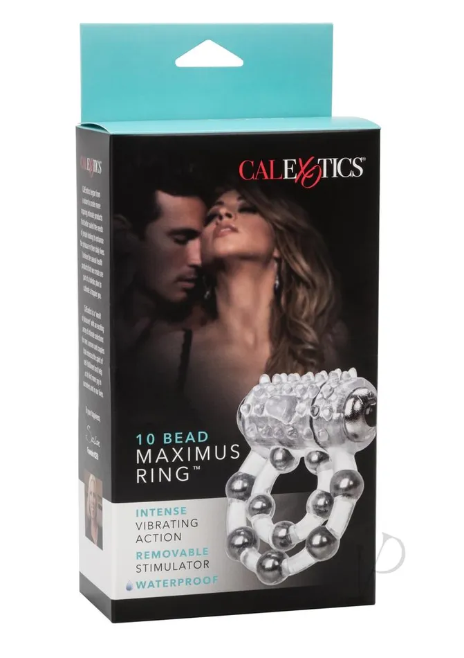 Male Sex Toys Couples Enhancers Maximus Enhancement Ring 10 Beads